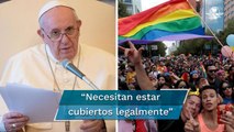 Francisco avala, por primera vez como Papa, uniones civiles entre personas del mismo sexo