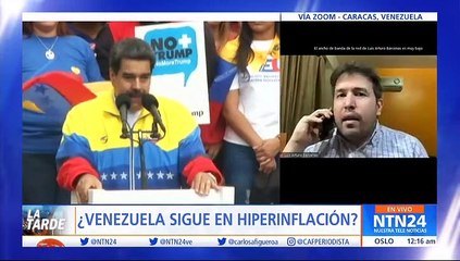 Delcy Rodríguez asegura que en Venezuela no hay hiperinflación y descarta dolarización