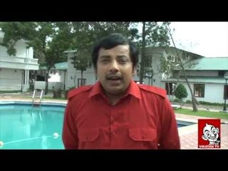 Sathyan with jolly Volly - Ananda Vikatan