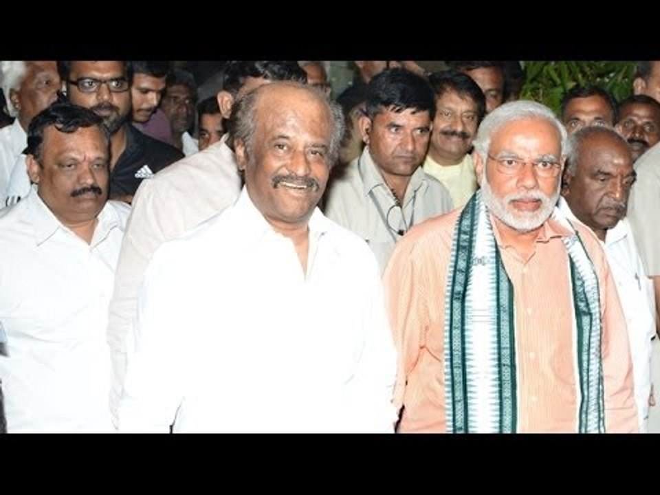 Modi meet Rajinikanth  Exclusive Visuals | Junior Vikatan