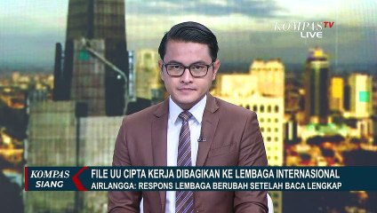 Airlangga: Respons Lembaga Internasional Berubah saat Baca UU Cipta Kerja secara Lengkap!