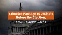Goldman Sachs On Stimulus
