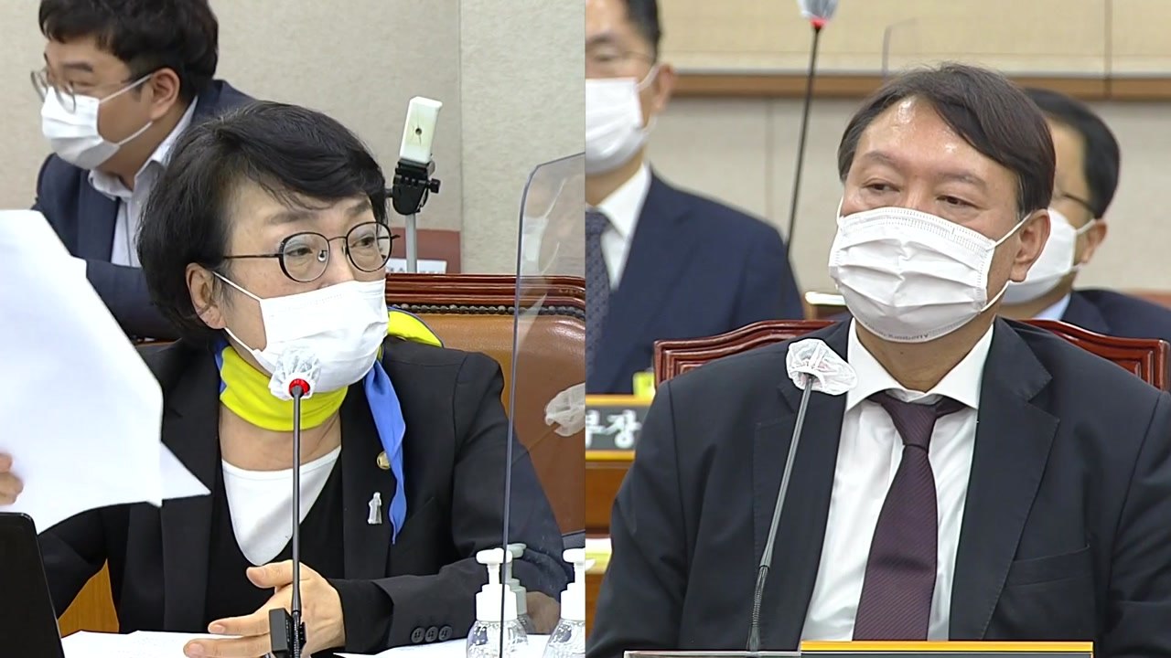 [국정감사 현장영상] 윤석열 "아내 김건희, 정당하게 일하고 있는데..." / YTN
