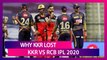 Kolkata vs Bangalore IPL 2020: 3 Reasons Why Kolkata Lost To Bangalore