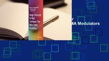 Full E-book  Design Techniques for MASH Continuous-Time Delta-SIGMA Modulators  Review