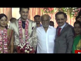 Rajinikanth and many Celebreties Attend Arulnidhi Wedding
