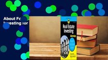 About For Books  Real Estate Investing for Dummies Complete