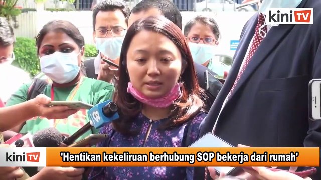 'Hentikan kekeliruan berhubung SOP bekerja dari rumah'