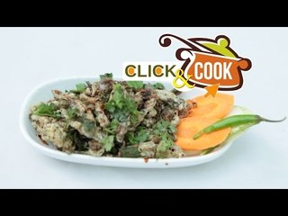 Click & Cook | Ladies finger(Okra) pepper and salt | Quick lunch Recipe | Vikatan Samyal