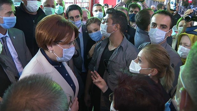 'Seni Cumhurbaşkanı yapacağız' sloganlarına Akşener böyle cevap verdi
