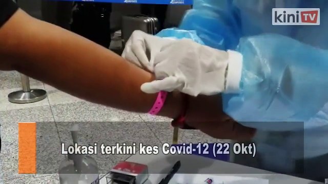 1.13PM _ Lokasi terjejas Covid-19 (22 Okt)