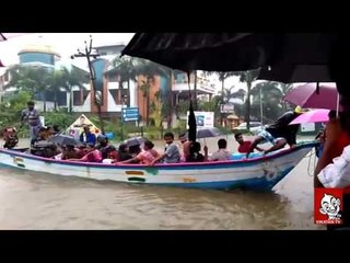 Boats to rescue people in flood | chennai heavy rain