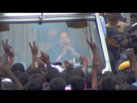 Jayalalitha visits this flood | Chennai rain