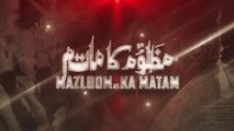 Mazloom Ka Matam | Ye To Mazloom Ka Matam Hai Kaam Na Hoga | Nadeem Sarwar 2020 Nohay | Karbala e Mualla