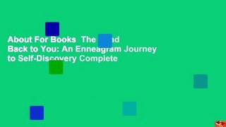 About For Books  The Road Back to You: An Enneagram Journey to Self-Discovery Complete