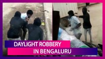 Bengaluru: Video Of Daylight Robbery By Two Men At Knifepoint Goes Viral; Security Beefed Up