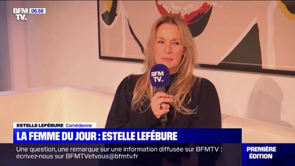 Le mannequin Estelle Lefébure se lance au théâtre