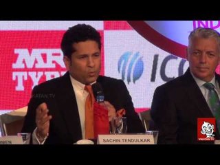 Sachin Tendulkar praising Chennai People | Sachin in chennai