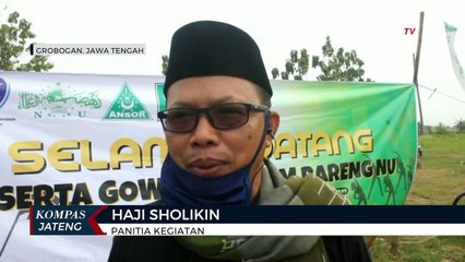 Peringatan Hari Santri, Puluhan Santri Gowes Sesuai Protkes