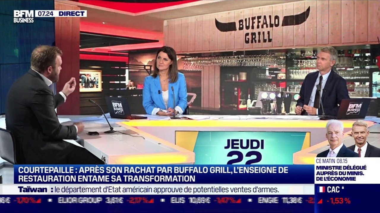 Jocelyn Olive (Buffalo Grill): Après son rachat par Buffalo Grill, Courtepaille se transforme - 22/10