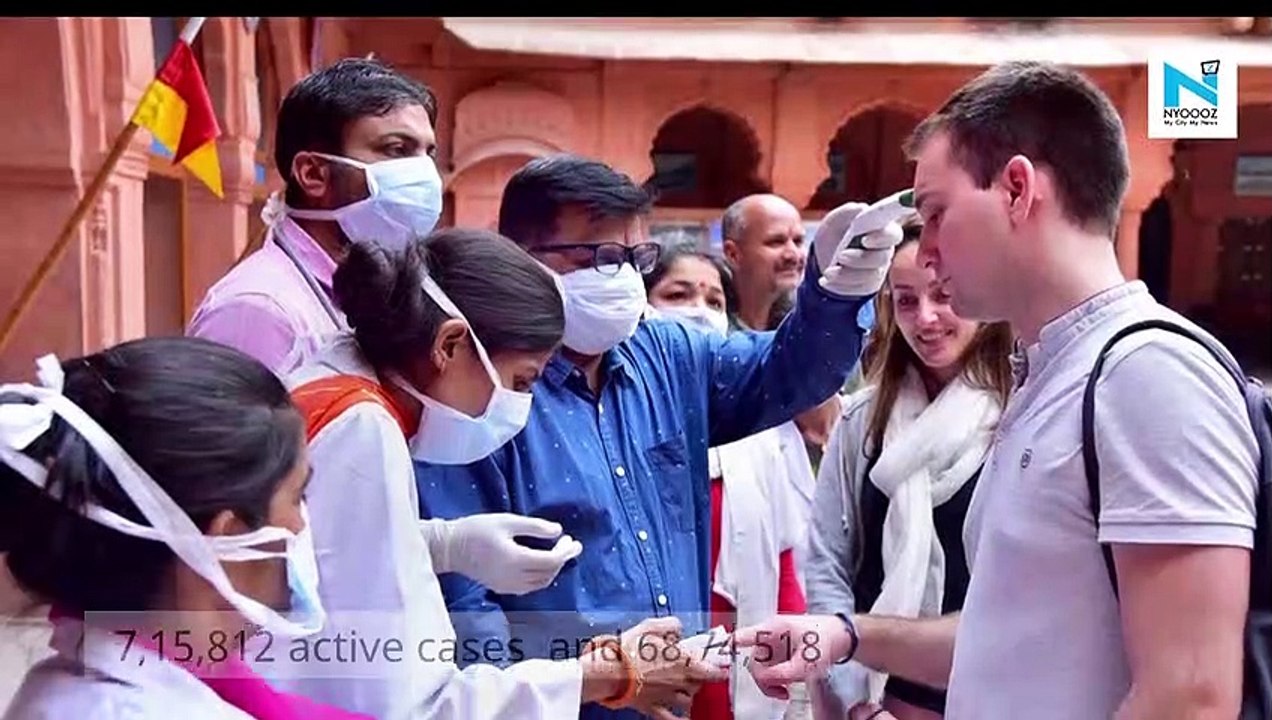 COVID-19 update: With 55,838 new cases, India's tally crosses 77-lakh mark