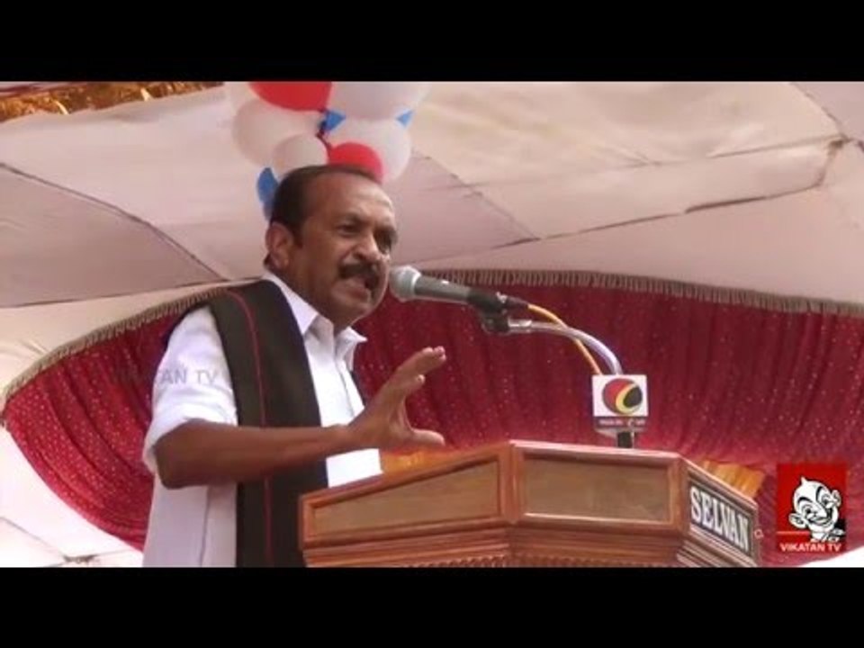 MGR wanted me to join ADMK - Vaiko | Election Fever
