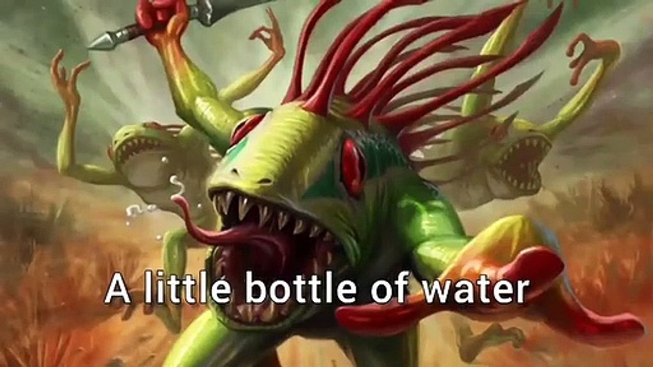 A little bottle of water (Murloc meme)