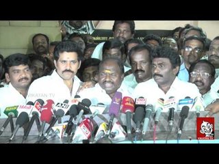 DMDK rebels in Arivalayam after meeting Karunanidhi