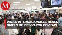Secretaría de Salud emite alerta para que mexicanos eviten viajes por pandemia