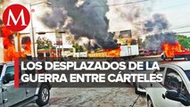 Guerra de carteles en Sinaloa ha dejado a cientos de personas sin hogar