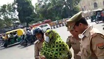लखनऊ: नाका पुलिस की प्रताड़ना से महिला विधानसभा के सामने पहुंची