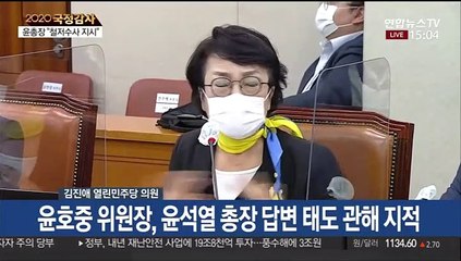 [현장연결] 윤석열 검찰총장 출석 대검찰청 국정감사 오후질의 - 1
