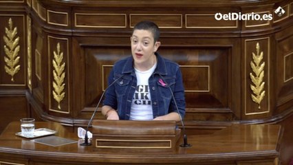 Aina Vidal (UP): "Hoy en el hemiciclo se respira odio"
