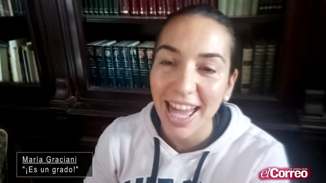 María Graciani nos explica su teoría: "¡Es un grado!"