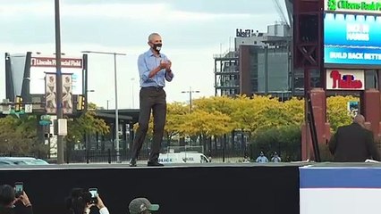 أوباما يبدأ دعمه الميداني لبايدن