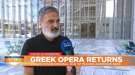 Greek National Opera entices people back to the theatre after seven-month break
