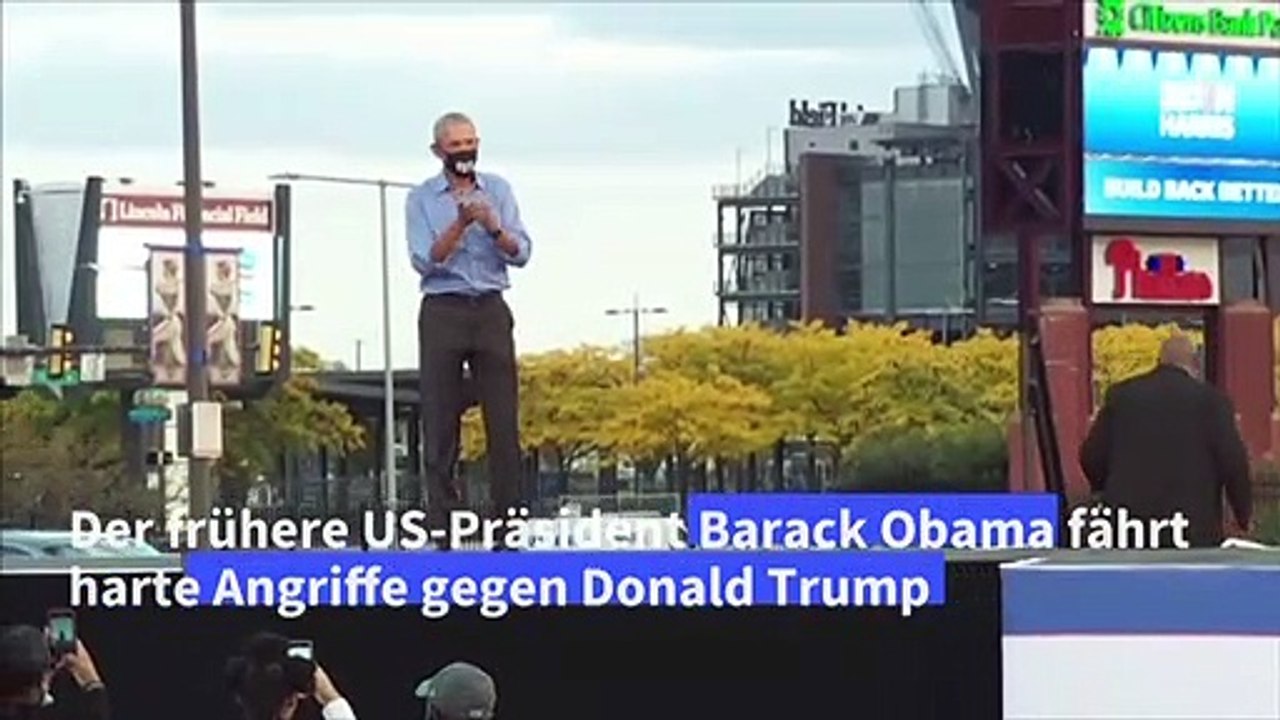 Obama: Trump ist 'unfähig, den Job ernst zu nehmen'