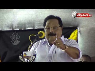 Durai Murugan imitates AIADMK MLAs in DMK public meeting