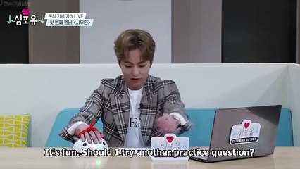 EXO XIUMIN HEART4U EP 1 ENG SUB