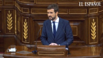 Casado anuncia que el PP votará 'no' a la moción de Vox