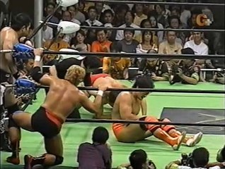 Taue & Hashi & Inoue Vs Kobashi & Misawa & Asako (July 26, 2002)