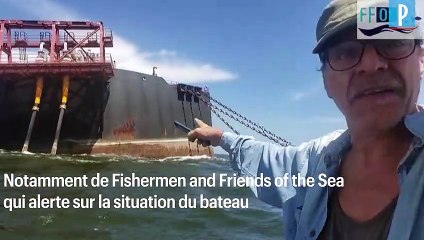 Un pétrolier contenant 1,3 million de barils menace de chavirer