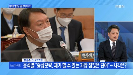 [백운기의 뉴스와이드] 윤석열 대검 국감 출석…'부하' 논란 왜? / "선택적 정의" vs "선택적 의심" 무슨 일?