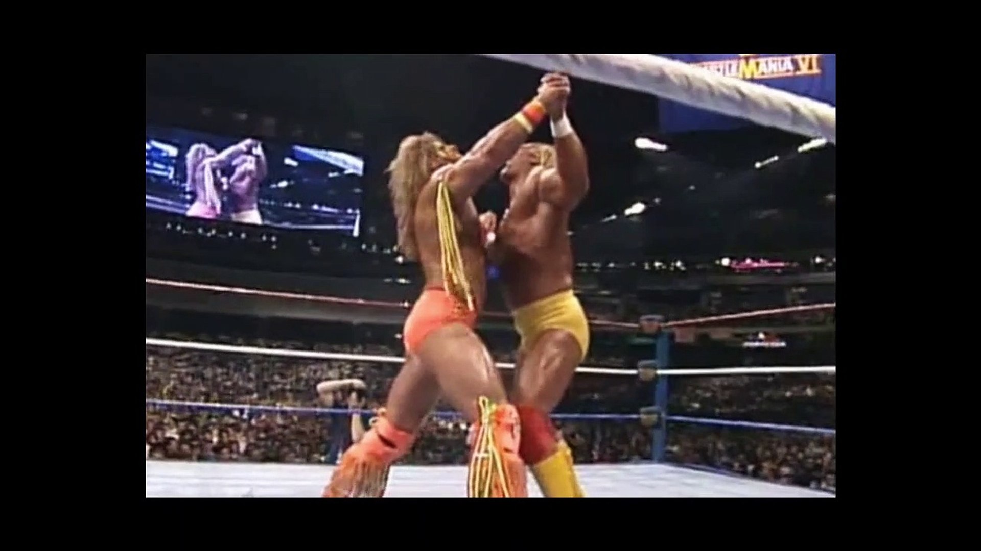 Ultimate Warrior vs Hulk Hogan - Wrestlemania 6 - video Dailymotion
