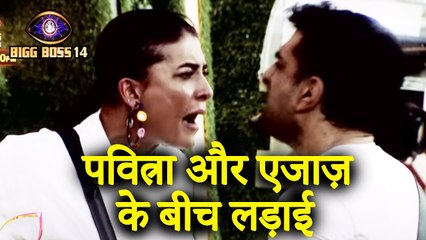 Pavitra Punia Big Fight with Eijaz Khan During The Captaincy Task :Bigg Boss 14