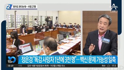 독감백신 맞아도 된다는데…사망 속출