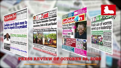 CAMEROONIAN PRESS REVIEW OF OCTOBER 22, 2020