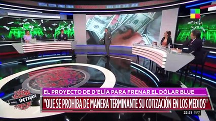 El proyecto de D'Elía para frenar el dólar blue