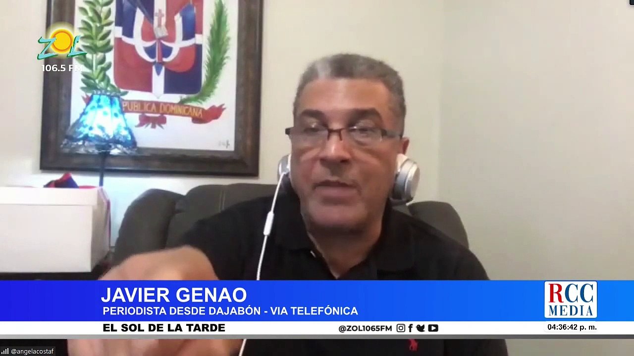 Periodista Javier Genao reporta desde Dajabón se normaliza paso de camiones entre RD a Haiti
