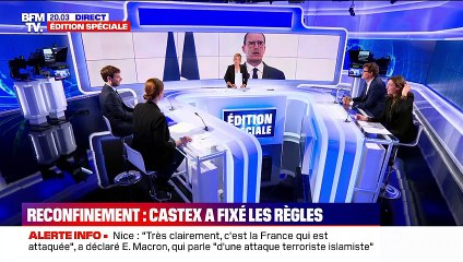 Reconfinement : Jean Castex a fixé les règles (1/2) - 29/10